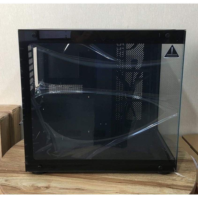 Casing VenomRX Daemon Continental  S7 Black -  ATX Tempered Glass