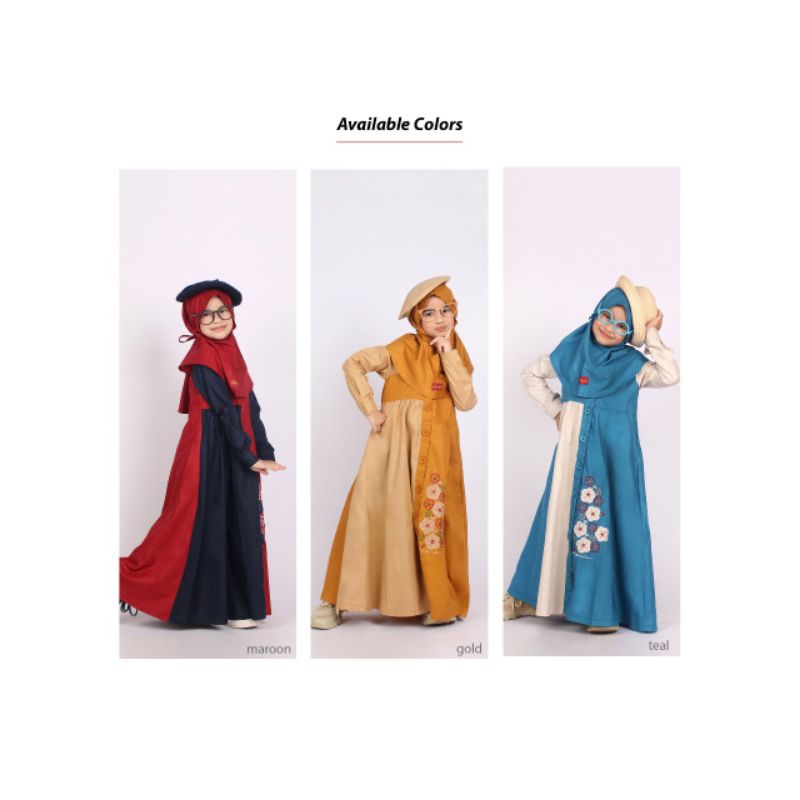 Abaya Dannis/abaya anak/JKPL 1105/by Dannis collection