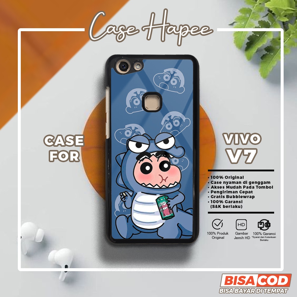 Case Vivo V7 Casing Vivo V7 [SPBB] Casehapee Case Glossy Case Aesthetic Custom Case Premium Softcase