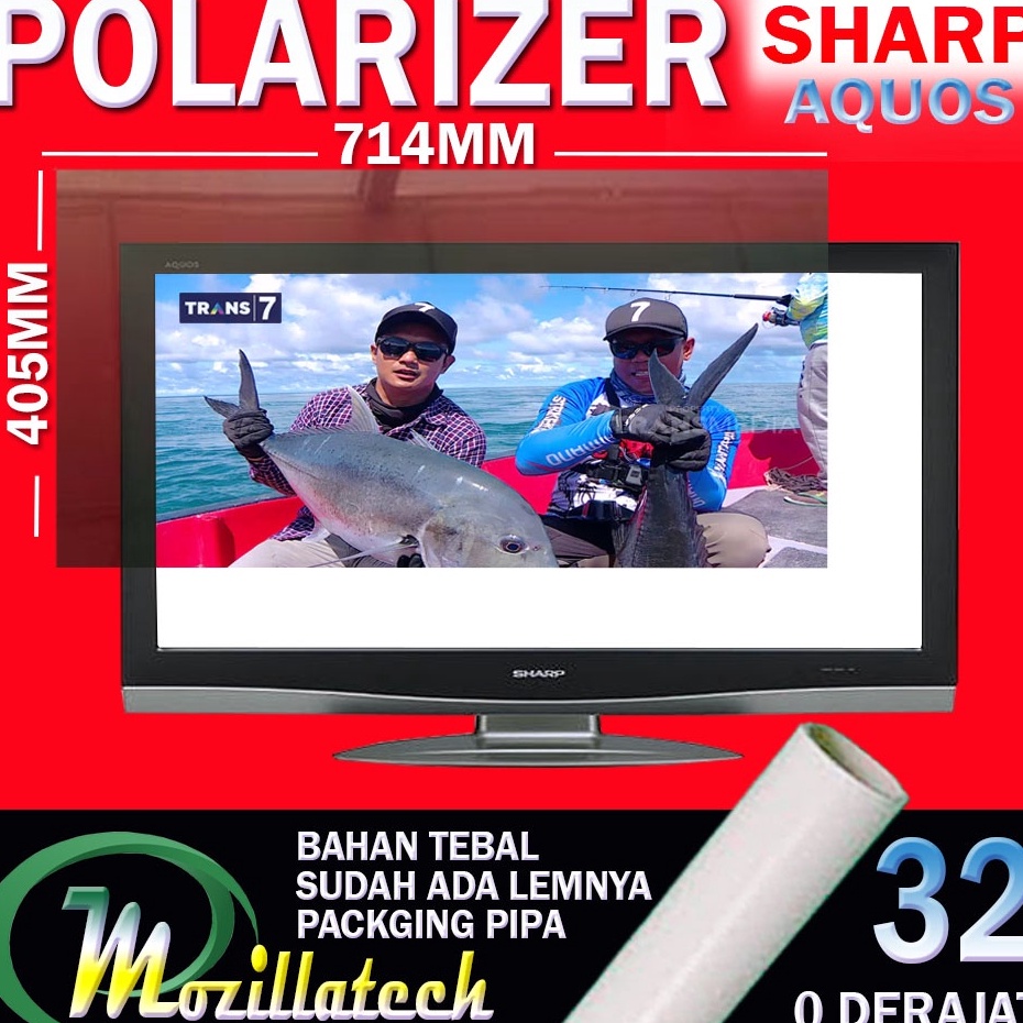 Baru POLARIZER SHARP AQUOS 32 POLARIS POLARIZER TV LCD SHARP 32 INCH IN Ready