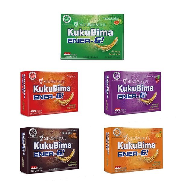 

KUKU BIMA ENER-G ISI 6 SACHET 4,5 GR