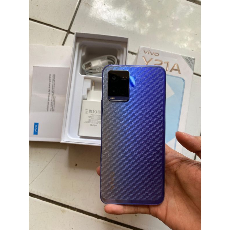 VIVO Y21A RAM 4+1/64 LENGKAP SECOND