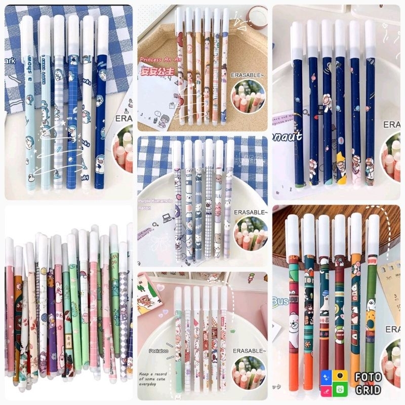 

BOLPOIN Gel BISA DIHAPUS/ PENA Gel ANAK SEKOLAH/PENA