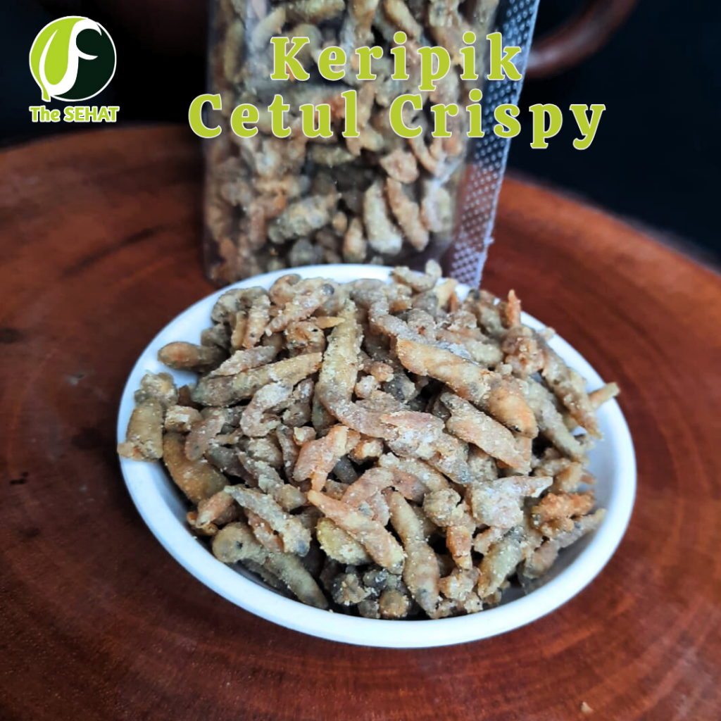 

Piscoklegit_ Thesehat Cemilan Gurih Cetul Crispy Keripik Ikan Baby Fish Frispy 100Gr