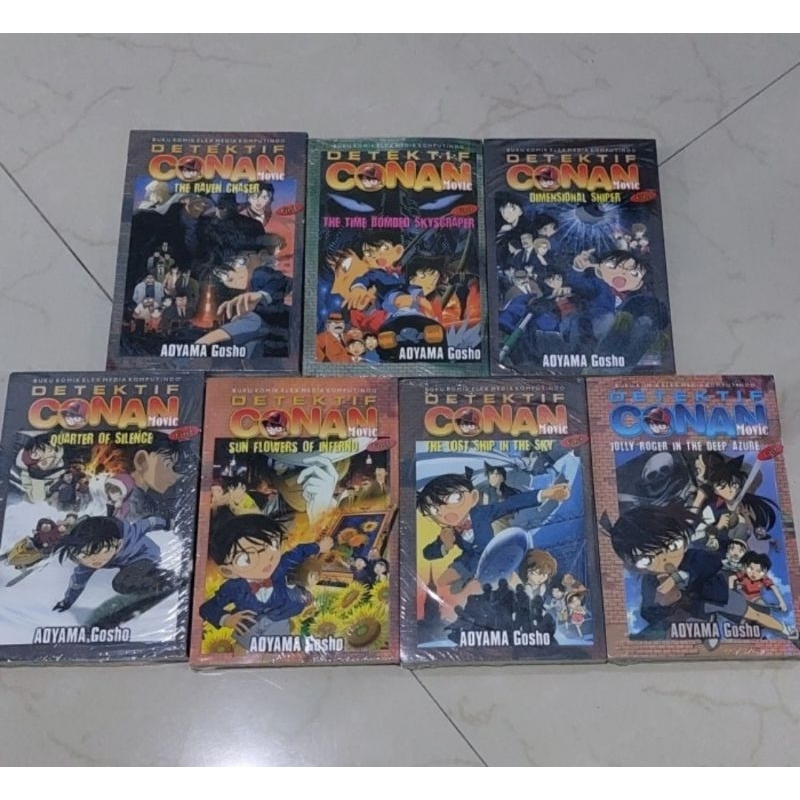 Komik Detective Conan Movie New Segel