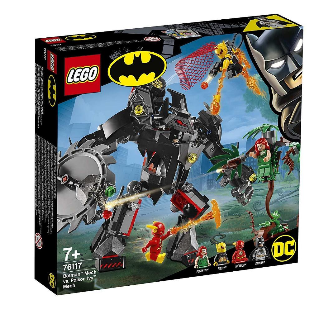 LEGO DC Superheroes - 76117 Batman Mech vs Poison Ivy Set Building Kid Toy Movie Comics Classic TV S