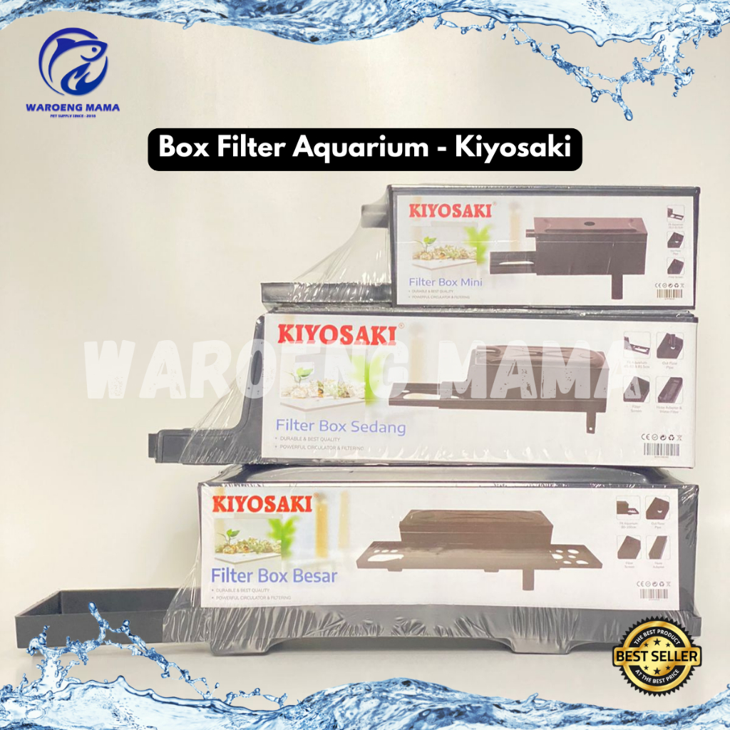 Box Filter Aquarium Besar Kiyosaki Top Filter Kosong Aquascape