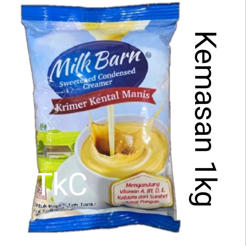 

Susu Kremer Kental Manis Milk Barn 1kg