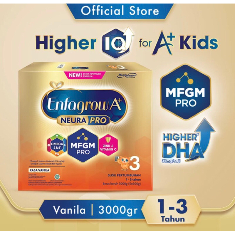 

Enfragrow A+3 Vanila 3000g