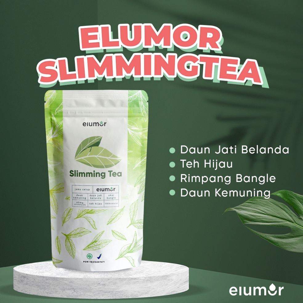

S3ll3r Elumor Slimming Tea Isi 30 Kantong Teh (Teh Pelangsing Herbal Alami)/Produk Penurun Berat Badan/Teh Diet BPOM/Teh Pengurus Badan/Detox Tea/Minuman Penurun Berat Badan/Minuman Diet/Pelangsing Badan Cepat dan Ampuh Diskon