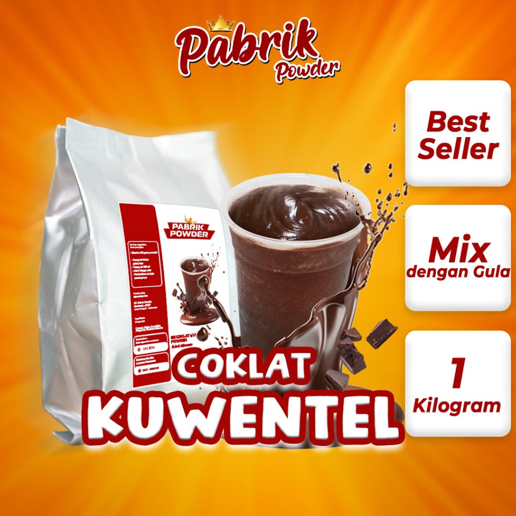

[♛Q35\] Powder Minuman Es Coklat Kuwentel , 1 kilogram [118]