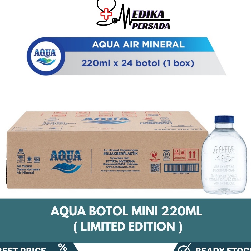 

☆Terbaru Limited Edition Aqua Cube 220ml 1 Karton (24pcs) - Air Mineral Z87