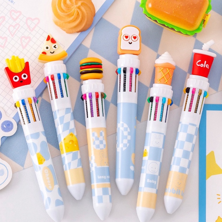 

Laris PULPEN KARAKTER LUCU FAST FOOD DAN BEAR DOLL 3D 10 WARNA TULISAN FS PP03