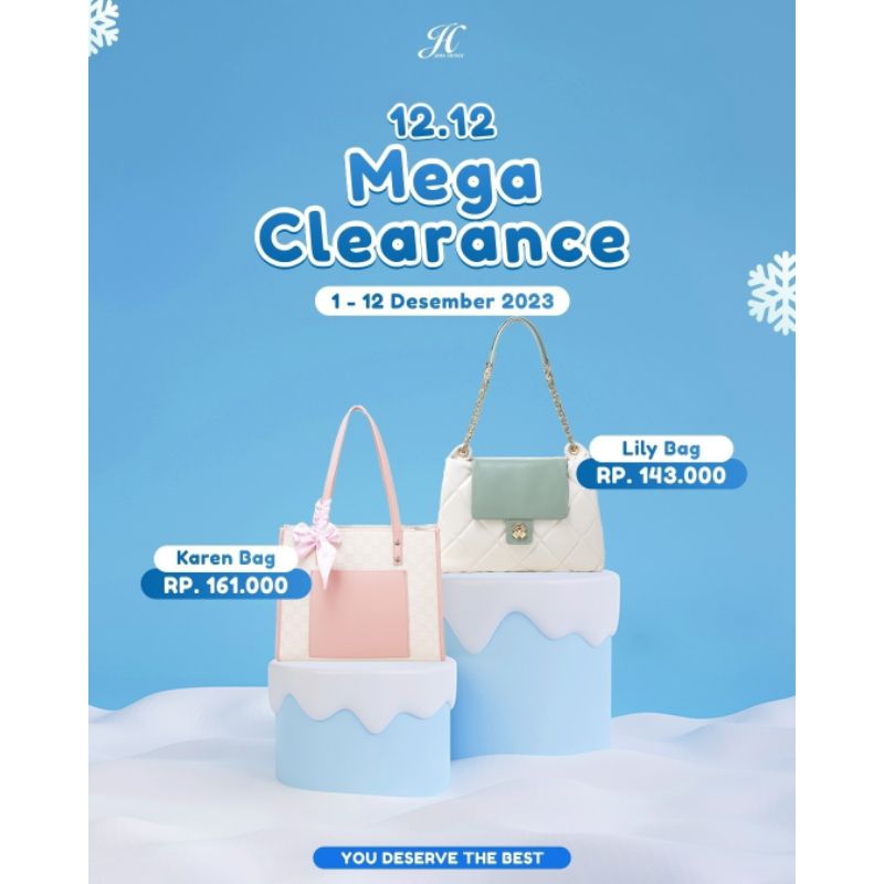 LILY BAG JIMS HONEY TAS BESAR IMPORT ORIGINAL