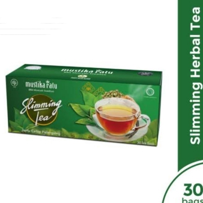 

Laris Mustika Ratu Slimming Tea Herbal Isi 30 Bag Teh Diet & Detox Melangsingkan Tubuh Pelangsing badan Big Sale