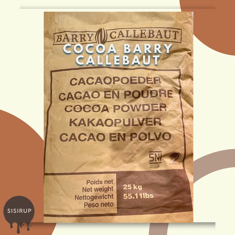 

[✣T9<] 500 GR Cocoa Powder Barry Callebaut 500 GR / bubuk coklat (500 gram) MurrrMerrr