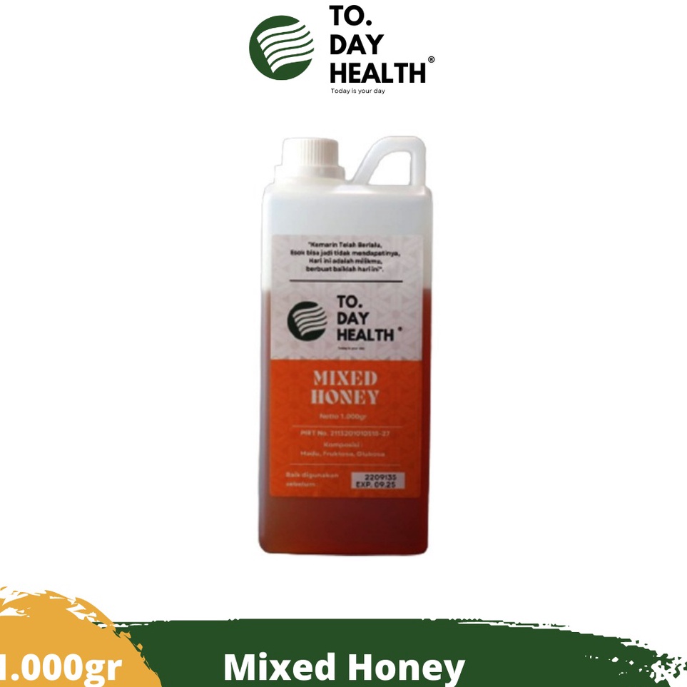 

[KODE WHIKQ] To.day Health Mixed Honey 1kg Madu Hutan Pilihan