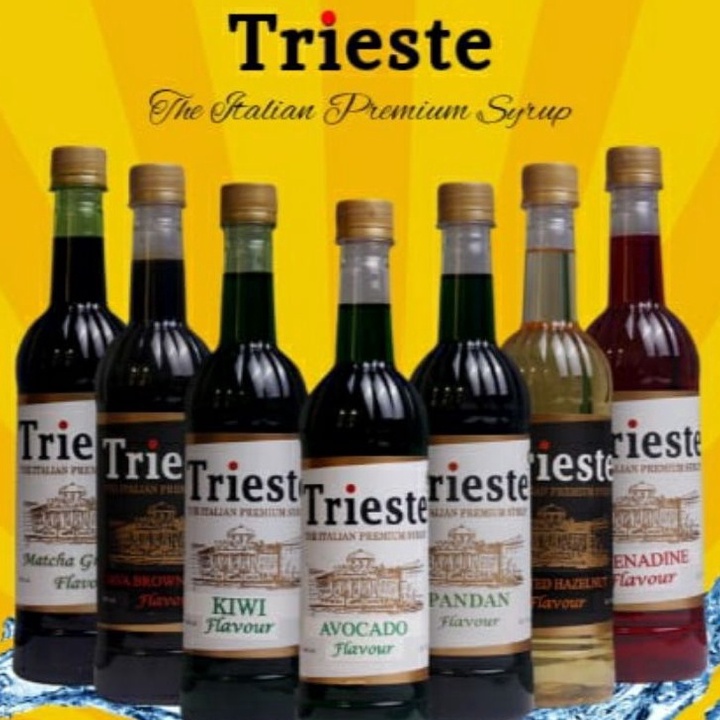 

[KODE PRODUK 7MN0B7466] Syrup Trieste The Italian Syrup Flavor 650ml Sirup Premium