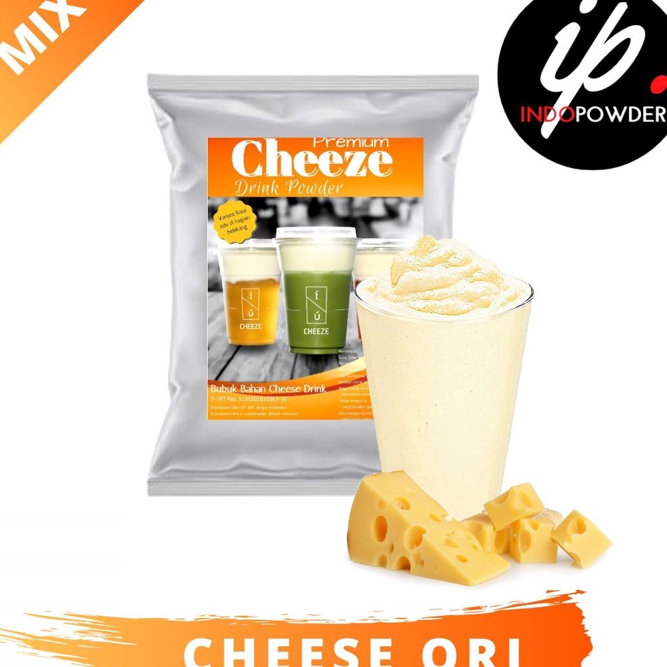 

Murah Bubuk Minuman CHEESE Original 1Kg untuk Minuman Boba dan Kekinian Stock Banyak