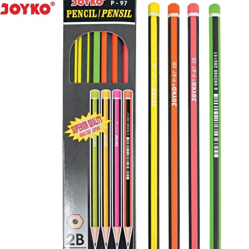 

Promo Pensil 2B P97 Joyko (12pcs)