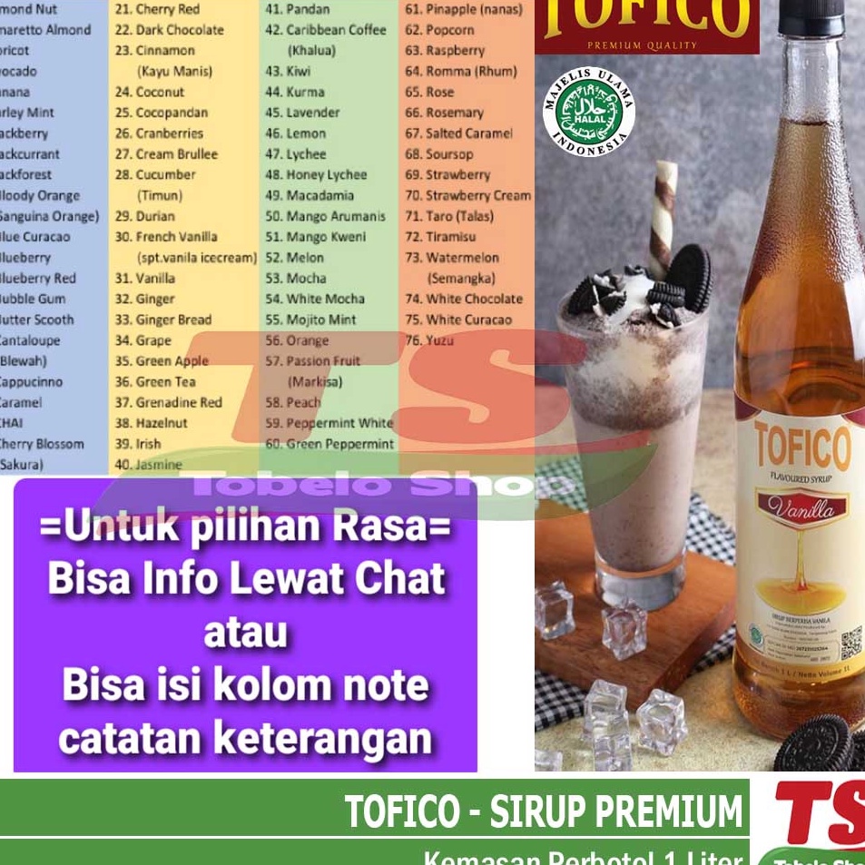 

[KODE YYWCI] TOFICO / SIRUP TOFICO / TOFICO SYRUP / SIRUP PREMIUM / SIRUP VIRAL / SIRUP KEKINIAN