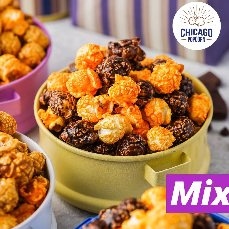 

Paling Popular Chicago Popcorn Medium, 220 gr, Freshly made Ready Stock