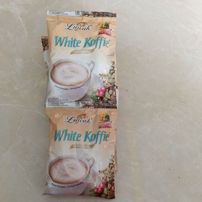 

luwak white koffie 1 rtg isi 10pcs@20gram