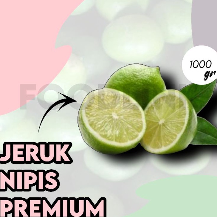 

[KODE NAH0M] jeruk nipis 1kg (premium)