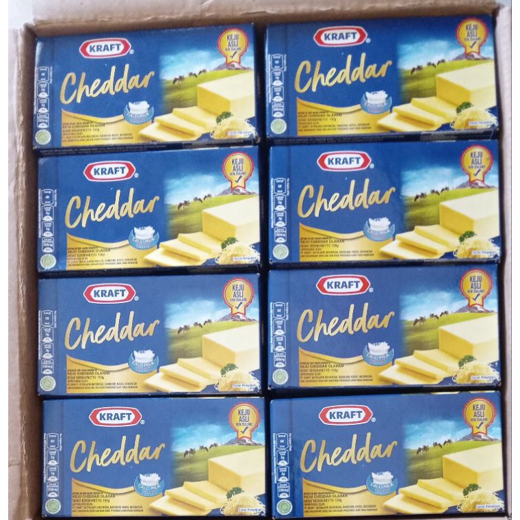 

[KODE YYWQS] Keju Kraft Cheddar 150gr (EXPIRED DESEMBER 2023)