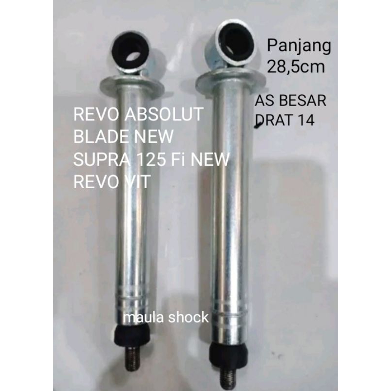 shockbreaker belakang Revo absolut, Hidrolik shock belakang Supra 125 Injeksi, Hidrolik Supra helm i