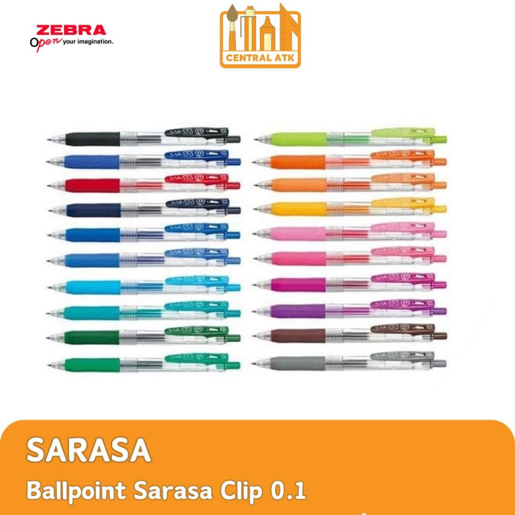 

BALLPOINT / BOLPEN ZEBRA SARASA 1.0 (1 PCS)