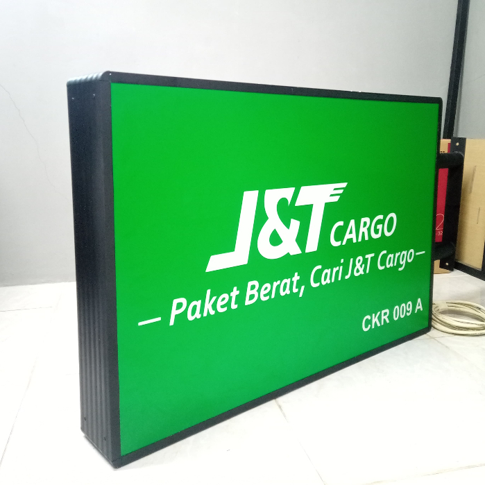 Neon Box Kotak J&T express/cargo Ukuran 60cm x 95cm - 2 sisi.