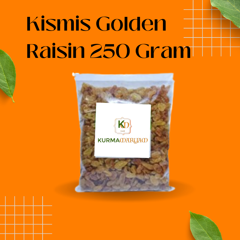 

[ KM ] Kismis Raisin 250 Gram / Kismis Raisin / kismis Asam Manis / Kismis Anggur / Golden Raisin / Toko Kurma Maryam