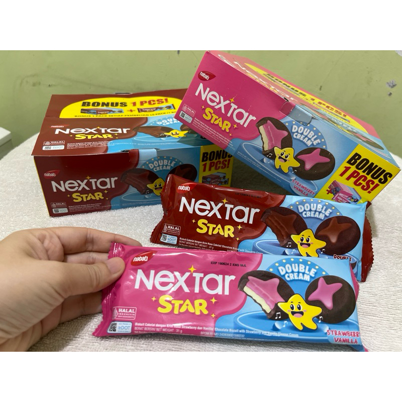 

Nextar Star Brownies Choco Perpak 31gr x 10Pcs(Exp Maret 2025)