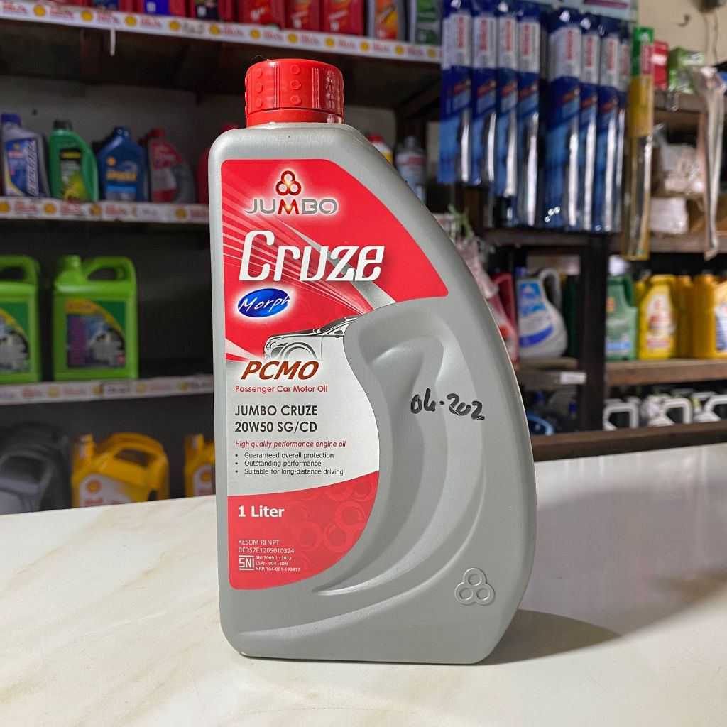 JUMBO Cruze Morph Oli Mesin Mobil 20W-50 SG/CD PCMO Passenger Car Motor Oil - 1L
