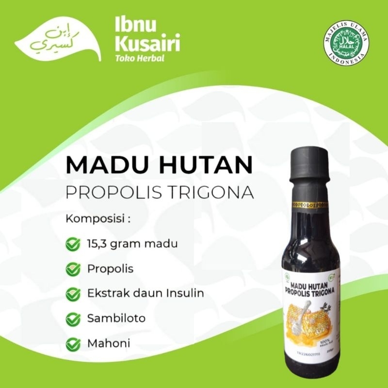 

Madu Hutan Propolis Trigona 350gr