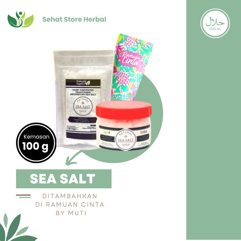 

Sea Salt 100 Gram Ramuan Cinta By muti