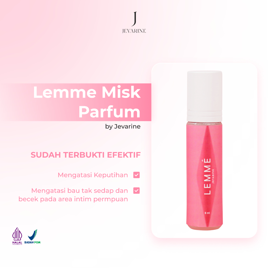 Jevarine Lemme Misk Perfume Wanita Pewangi Oles Tahan Lama