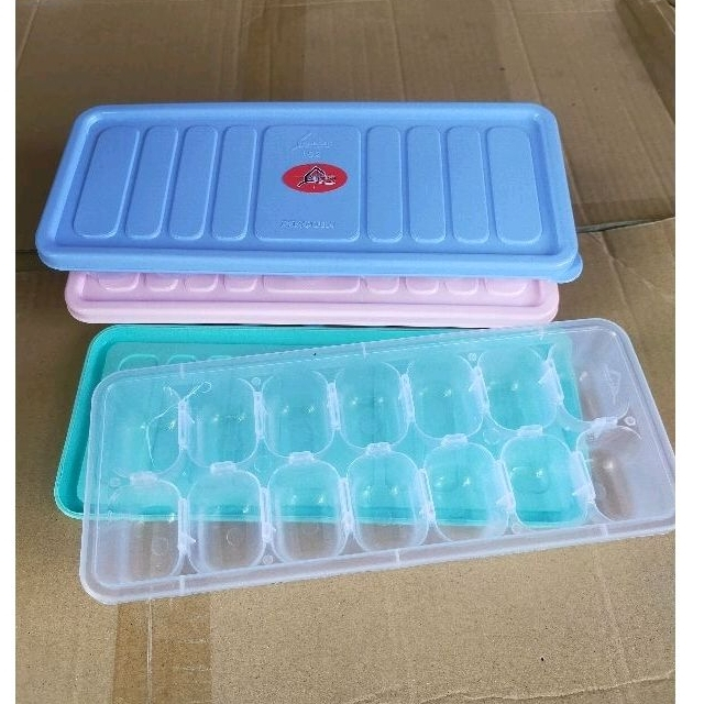 Cetakan Es Batu Kulkas / Cetakan Jelly / Cetakan Agar / Cetakan Coklat / Cetakan Es Batu Oval Tutup