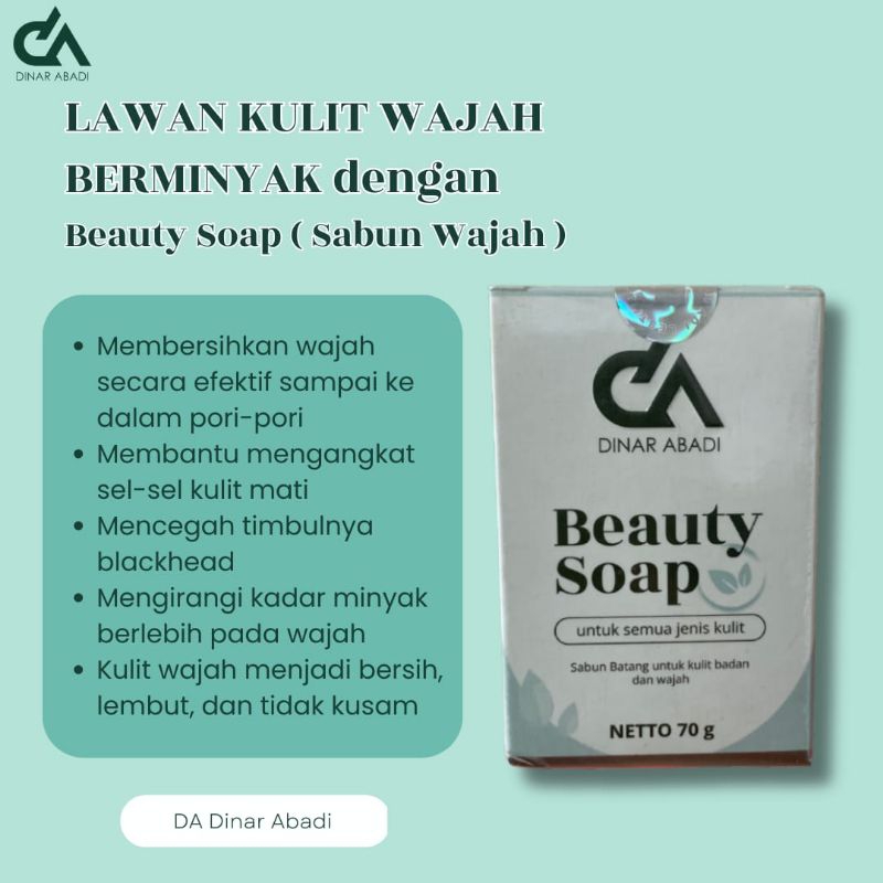 DA Dinar Abadi Beauty Soap ( sabun padat )
