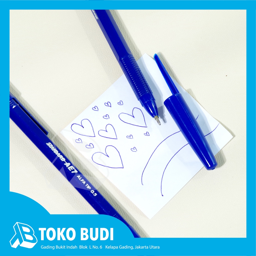 

Pulpen 0,5mm Standard AE7 - Biru