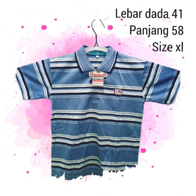 kaos anak cowok / kaos kerah /baju anak cowok