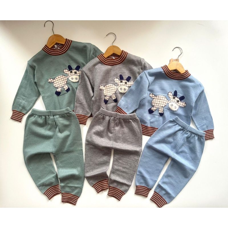 SETELAN RAJUT ANAK, RAJUT BABY RAJUT IMPORT BAHAN LEMBUT
