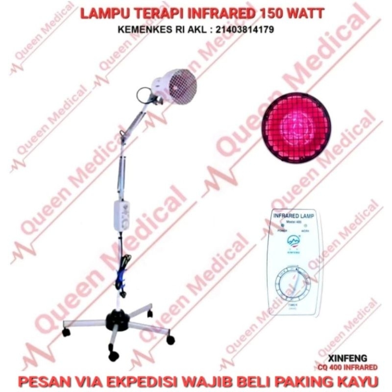 Lampu Terapi TDP CQ 400 Sinar Infrared