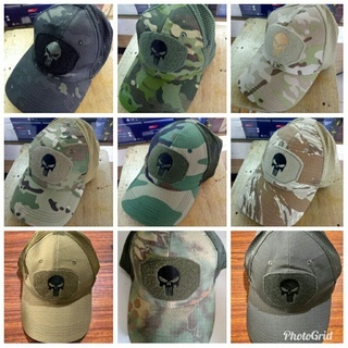 Topi tactical logo emerson / logo punisher