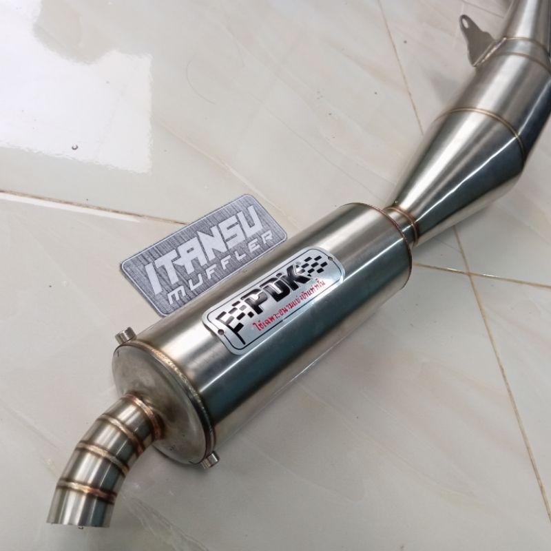 Knalpot Fizr F1zr Standar Racing Pdk Stainlis