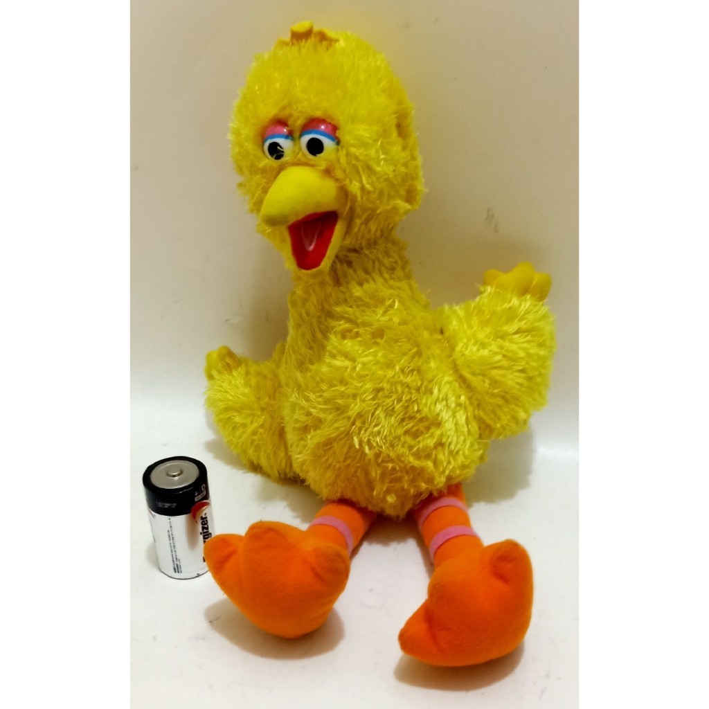 sesame street gund elmo plush doll big bird