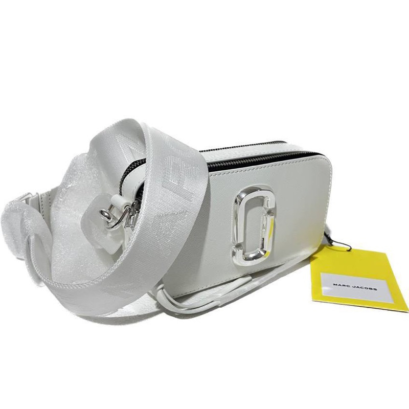 MJ Small Snapshot DTM Camera Bag in White