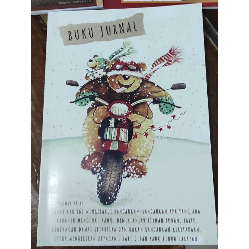

Buku tulis motif Natal