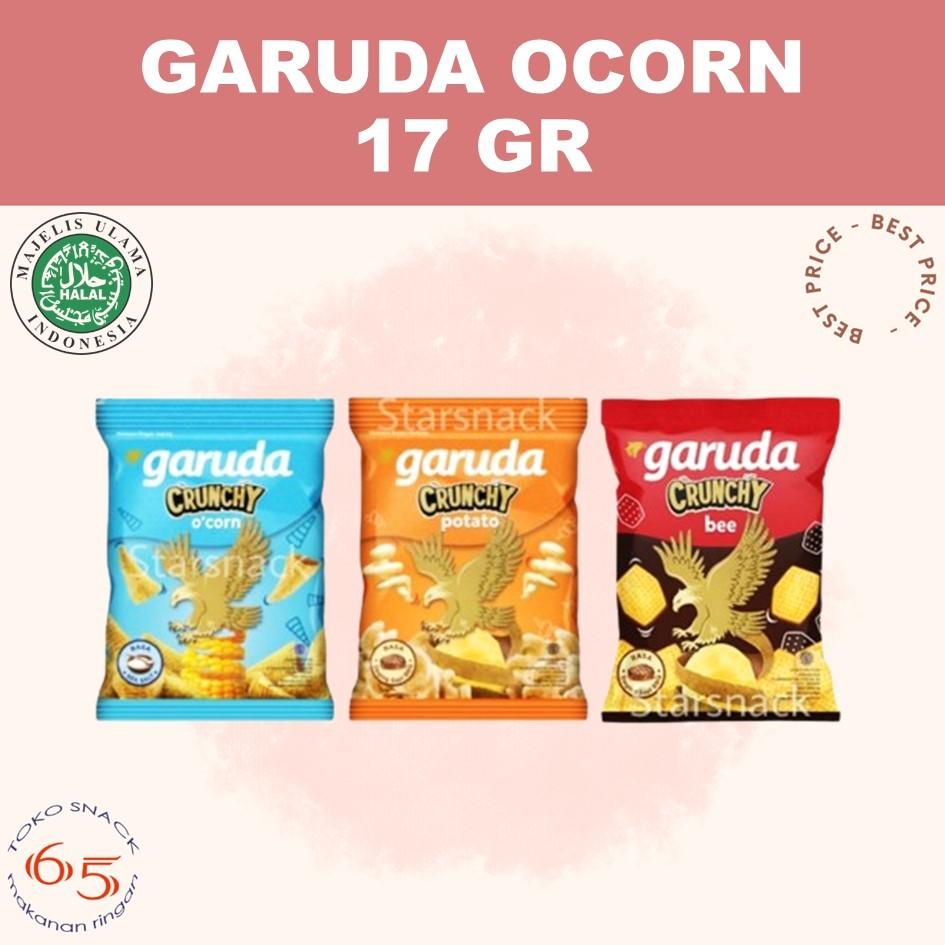 

Garuda O Corn 17 gr. kripik. RCG
